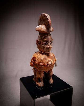 Januskoppige machtfiguur - Butti - Teke - DR Congo (Zonder