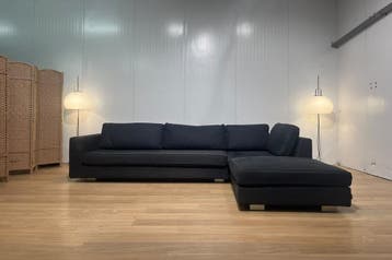 TER STOFFERING Minotti Hilton Hoekbank, Hoekbank, 300 cm of meer, Ophalen of Verzenden, Zo goed als nieuw