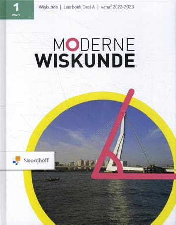 Moderne Wiskunde deel a vwo 1 2022-20223 leerboek, Boeken, Verzenden, Zo goed als nieuw