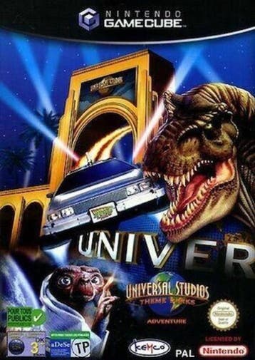 Universal Studios Theme Park Adventure (Gamecube Games), Spelcomputers en Games, Games | Nintendo GameCube, Ophalen of Verzenden