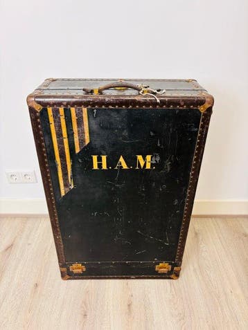 Hartmann Tourobe - Antieke wardrobe trunk / hutkoffer, Antiek en Kunst
