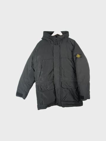Stone Island Winterjas Heren maat L Zwart, Maat 52/54 (L), Zwart, Ophalen of Verzenden, Stone Island