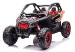 24V CAN-AM Maverick buggy zwart, 4WD, leder, Mp4 TV, RC, Ophalen of Verzenden, Nieuw