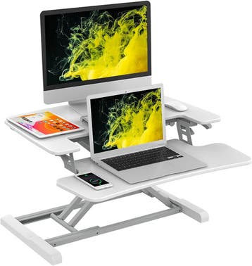 Monitor verhoger - Laptop verhoger - Bureau verhoger - 72x42, Diversen, Bureau-accessoires, Verzenden, Zo goed als nieuw