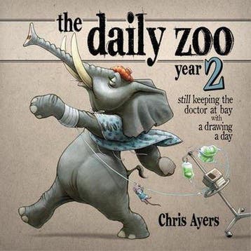 9781933492445 The Daily Zoo Year 2 Chris Ayers, Boeken, Gezondheid, Dieet en Voeding, Verzenden, Nieuw, Chris Ayers