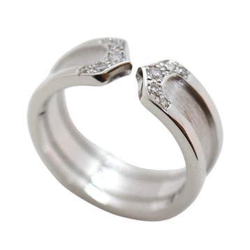 Cartier - Ring - C2 Ring - 18 karaat Witgoud -, Nieuw