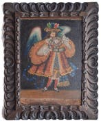 Escuela peruana (XX) - Arcángel Gabriel - 30 x 38 cm