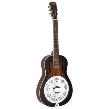Royall HB12/SB Hobo Resonator 12-Fret – Mahonie, Sunburst,, Ophalen of Verzenden, Nieuw