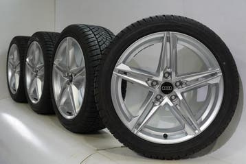 Audi A4 S4 B9 8W 18 inch velgen Goodyear Winterbanden Origin, 18 inch, Gebruikt, Velg(en), Winterbanden