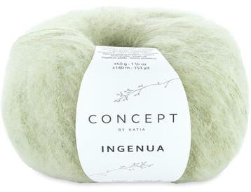 Katia Ingenua - 95 Saliegroen - Mohair Garen, Ophalen of Verzenden, Nieuw