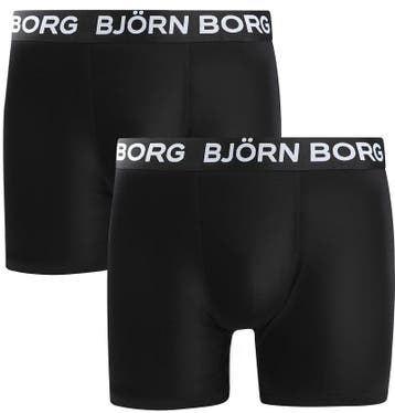 Bjorn Borg Sports Boxers 2-Pack Zwart maat M Heren, Verzenden, Zwart, Bjorn Borg, Boxer