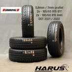 165/65/15 185/60/15 Uniroyal zomerbanden 5,8/7mm profiel 4X, Auto-onderdelen, Gebruikt, 15 inch, Ophalen of Verzenden, Band(en)