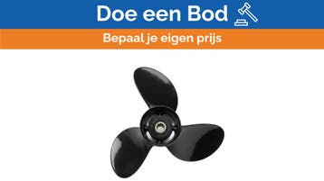 Bieden: Michigan Match 3-Blade Aluminum Marine Propeller 15, Ophalen of Verzenden, Nieuw