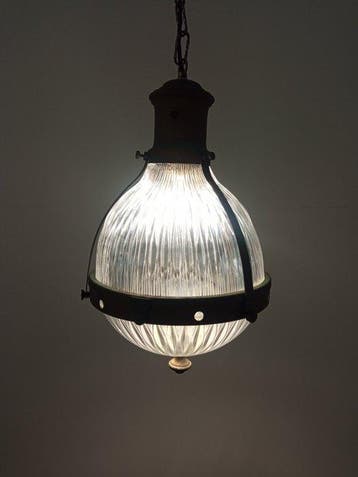 Plafondlamp - Glas - Prismatische lamp