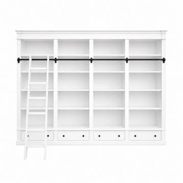 123Kast - Boekenkast Brighton library - 330x40x240 cm - 123K, Verzenden, Nieuw