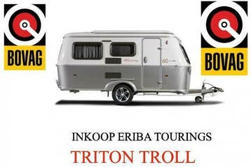 GEZOCHT Eriba Triton 420 430 GT  GOEDE PRIJS!!, Caravans en Kamperen