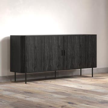 Dressoir Rijswijk - MAGAZIJN OPRUIMING - Zwart - dressoir..., Nieuw, Overige materialen