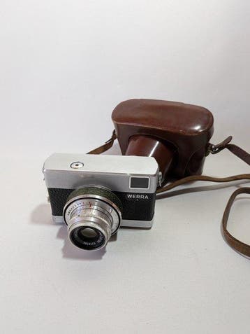 Werra 1 + Carl Zeiss Jena Tessar 2.8/50mm | Viewfinder, Audio, Tv en Foto, Nieuw