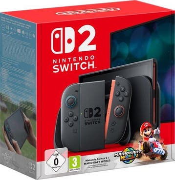 Nintendo Switch 2 Mario Kart: World Bundel, Switch 2019 Upgrade, Met games, Verzenden, Met 2 controllers