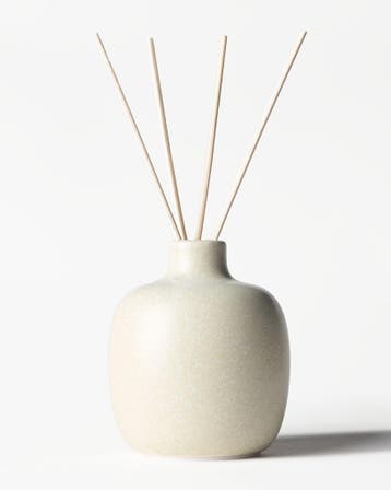 HEMA Vaas 8.4x10cm Bink keramiek wit, Verzenden, Nieuw, Wit