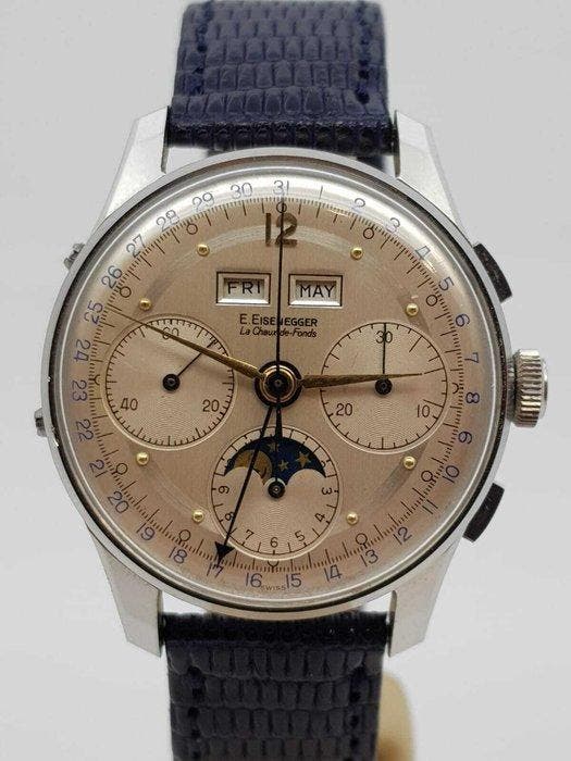 E. Eisenegger - 88 - Heren - 1950-1959, Sieraden, Tassen en Uiterlijk, Horloges | Heren