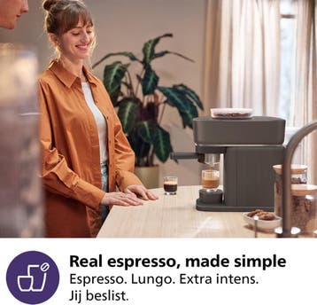 Philips Baristina met Bean swap BAR320/60 - Espressomachine, Ophalen of Verzenden, Zo goed als nieuw