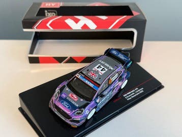 IXO 1:43 - Model raceauto - Ford Puma Rally1 Hybrid #44 5th, Nieuw