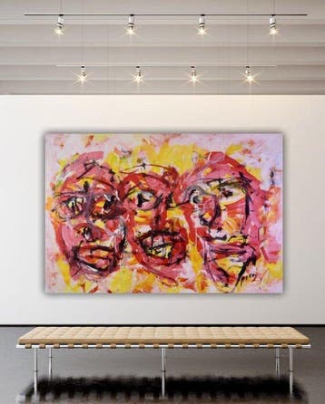 PIXA - The Crowd Within - 200 x 140 cm - XXL