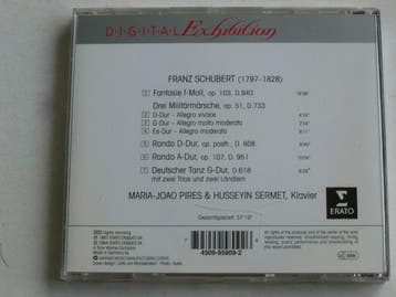 Schubert - Klavierwerke / Maria-Joao Pires & Husseyin Sermet, Cd's en Dvd's, Ophalen of Verzenden, Zo goed als nieuw