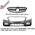 Mercedes C-Klasse W205 C63 AMG Voorbumper | 2018-2021 | Bl, Auto-onderdelen, Ophalen of Verzenden, Nieuw, Mercedes-Benz, Bumper