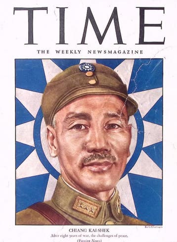 Cover Time Magazine1945 met Chiang Kai-shek (lijst optie), Verzamelen, Militaria | Tweede Wereldoorlog, Verzenden