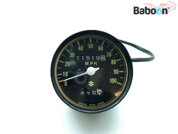 Tellerklok MPH  Suzuki GN 125 1982-1983 (GN125), Motoren, Verzenden, Gebruikt