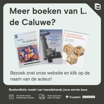 Leren veranderen - L. de Caluwe 9789013016543, Verzenden, Zo goed als nieuw, L. de Caluwe