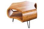 Salontafel ORGANIC LIVING 70 cm acaciahout bruine, Huis en Inrichting, Tafels | Salontafels, Ophalen of Verzenden, Nieuw