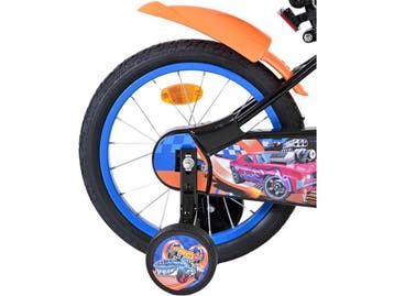 Hot Wheels Kinderfiets - 16 inch - Jongens - Zwart Oranje, Verzenden, Zo goed als nieuw, Volare