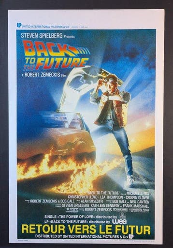 Drew Struzan - Belgian Original Film poster  BACK TO THE, Nieuw