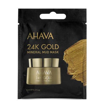 Ahava 24K Gold Mineral Mud Mask 6 ml, Verzenden, Nieuw