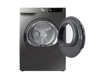 Samsung DV90T6240LN - Warmtepompdroger 9kg - A+++ - Grafiet, Witgoed en Apparatuur, Wasdrogers, Verzenden, Zo goed als nieuw