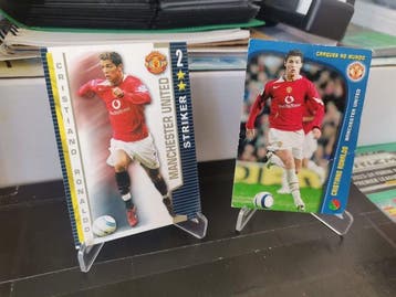 2004 Panini Cristiano Ronaldo - 2 Card - Light Played (LP), Nieuw