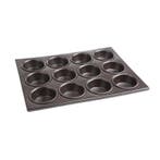 Bakvorm aluminium met anti kleef | Cap. 12 muffins |, Verzenden, Nieuw in verpakking