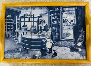 Decoratief dienblad - tegels - Nederland, Antiek en Kunst