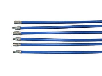 ISOTUBE ZekerVast® Schoorsteenveegset 7,2 Meter Blauw 1.2.., Ophalen of Verzenden, Nieuw