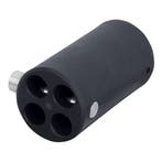 WENTEX® 4-weg vervangende Connector Ø35,0 mm - zwart, Verzenden, Nieuw