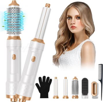 Haarstyler 1000W - 5-in-1 | Tweedekansje | OP=OP, Ophalen of Verzenden, Zo goed als nieuw, Haarverzorging