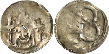 Denar Sachsen-wittenberg Rudolf I 1298-1356, Verzenden