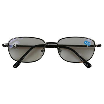 Benson Leesbril met clip - titanium frame - sterkte +2.00..., Ophalen of Verzenden, Nieuw