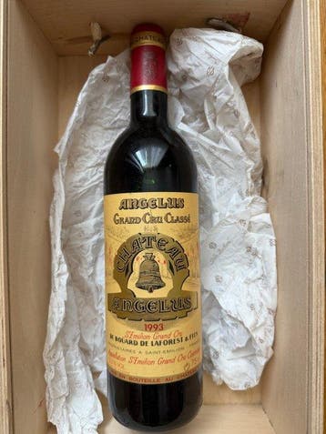 1993 Chateau Angelus - Saint-Émilion Grand Cru Classé - Fles, Nieuw