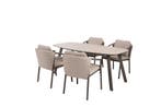 Taste by 4 Seasons Barolo tuinset terre met Manolo tafel 180, Tuin en Terras, Tuinsets en Loungesets, Ophalen of Verzenden, Nieuw