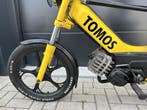 Tomos Tank stickerset (losse letters) links / rechts wit..., Ophalen of Verzenden, Nieuw, A.J. Bromfiets Parts B.V.