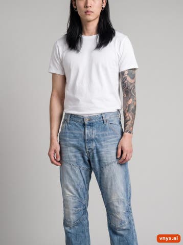 G-Star RAW Jeans Heren maat WW38 / L34 Blauw Vintage, Ophalen of Verzenden, Nieuw